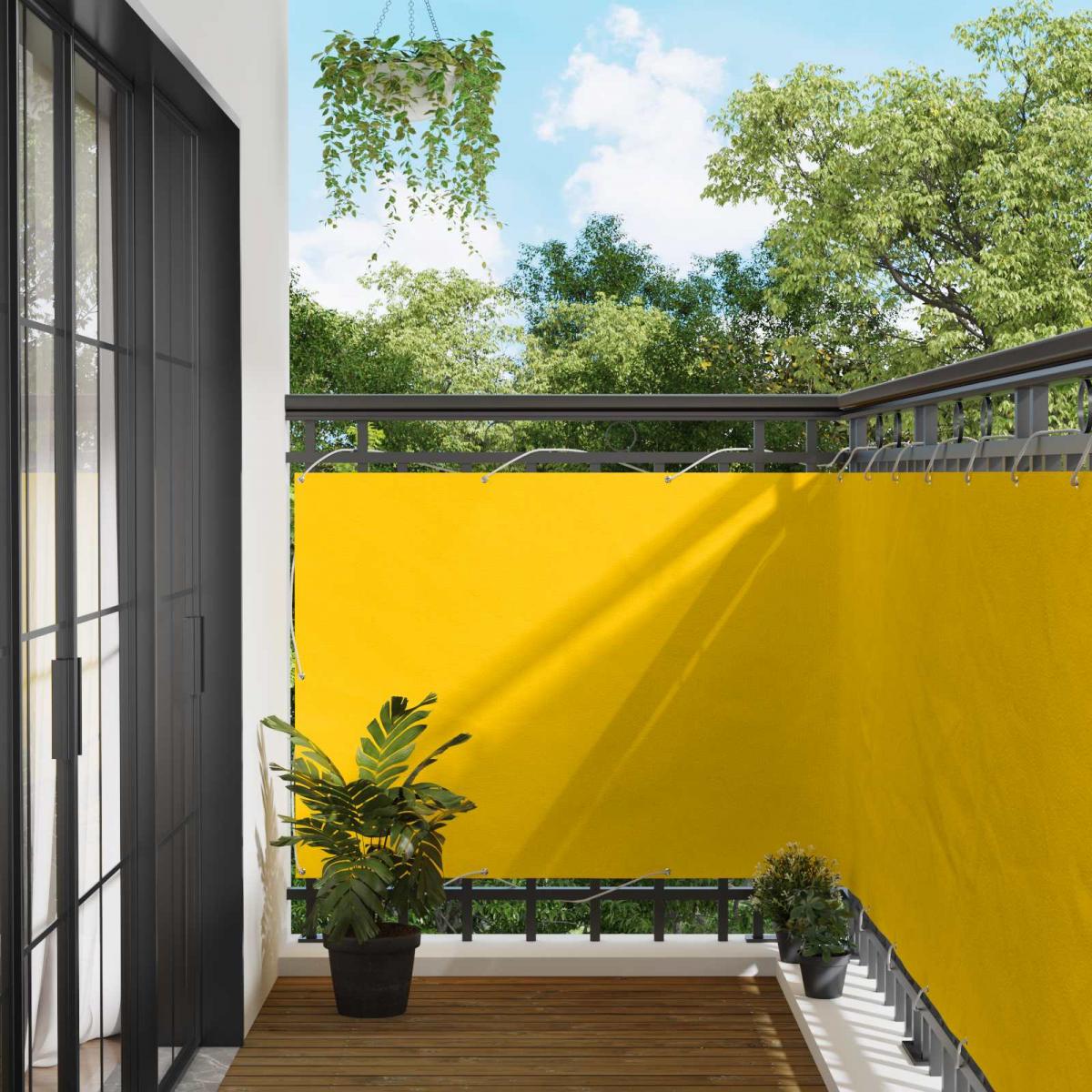 Pantalla de Balcón 110 x 800 cm Tela Oxford Rectangular