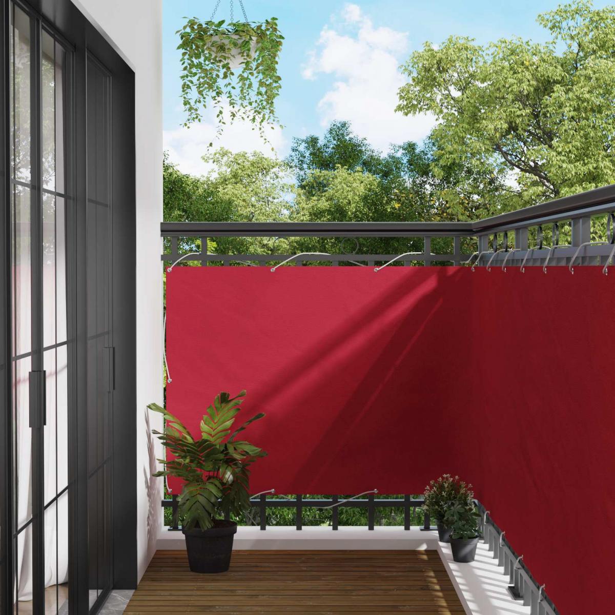 Pantalla de Balcón Rectangular Tela Oxford