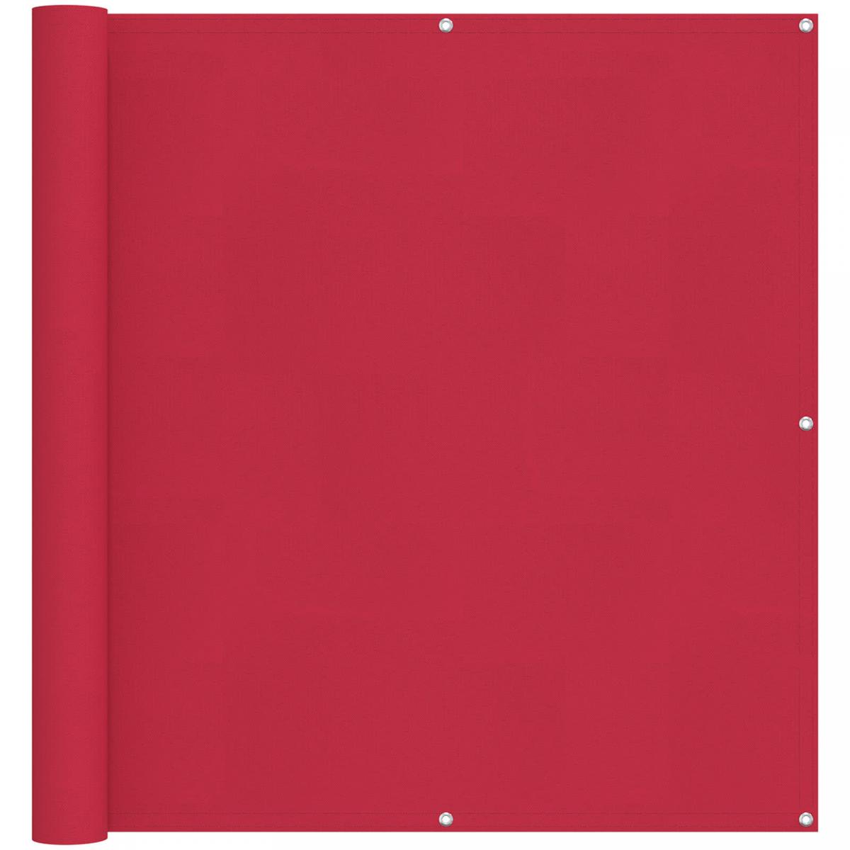 Pantalla de Balcón 120 x 500 cm Tela Oxford Rectangular