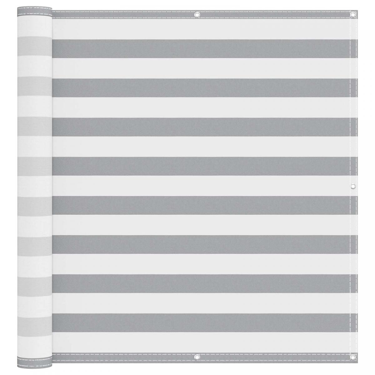 Pantalla de Balcón 120 x 500 cm Tela Oxford Rectangular