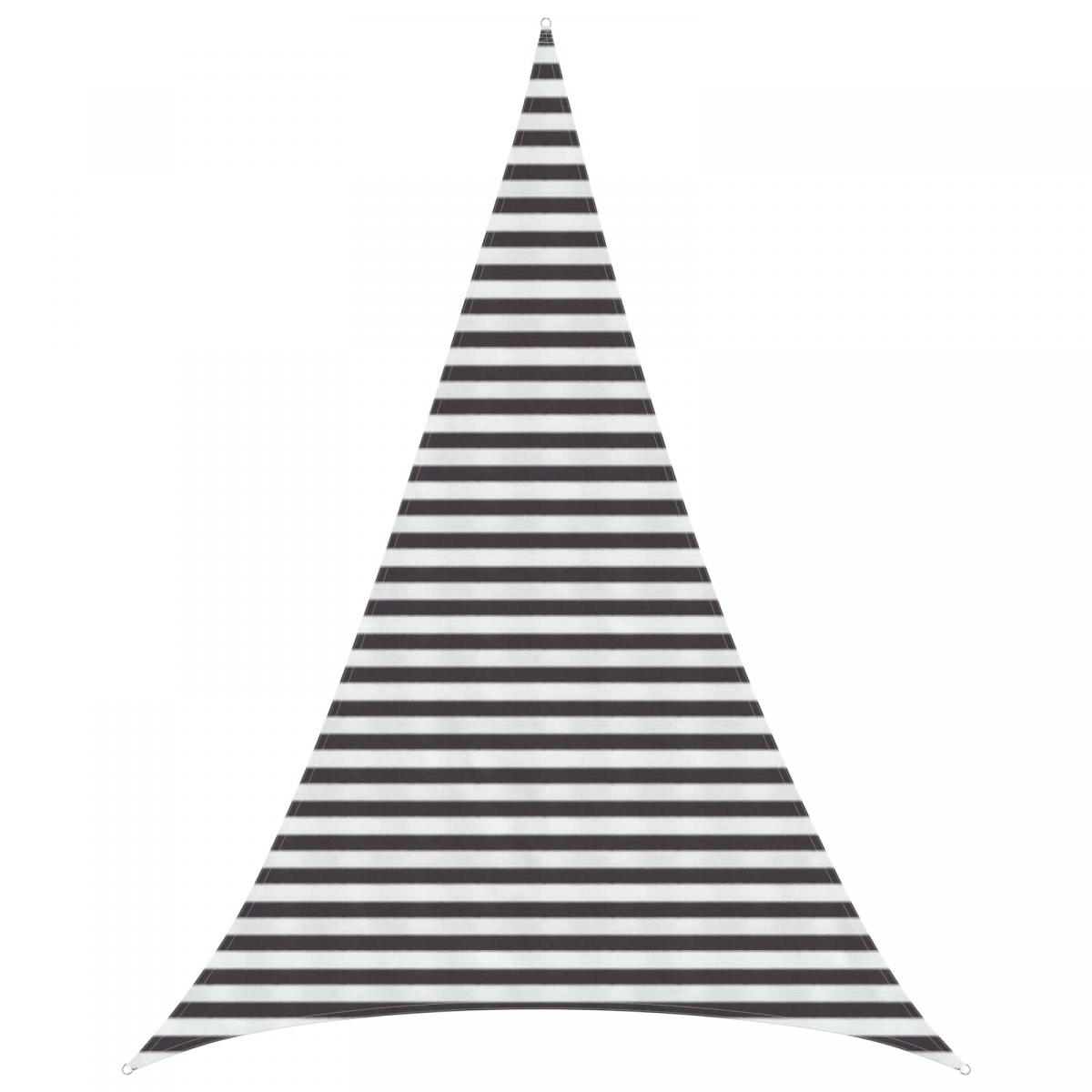 Toldo Vela Triangular HDPE Terracota