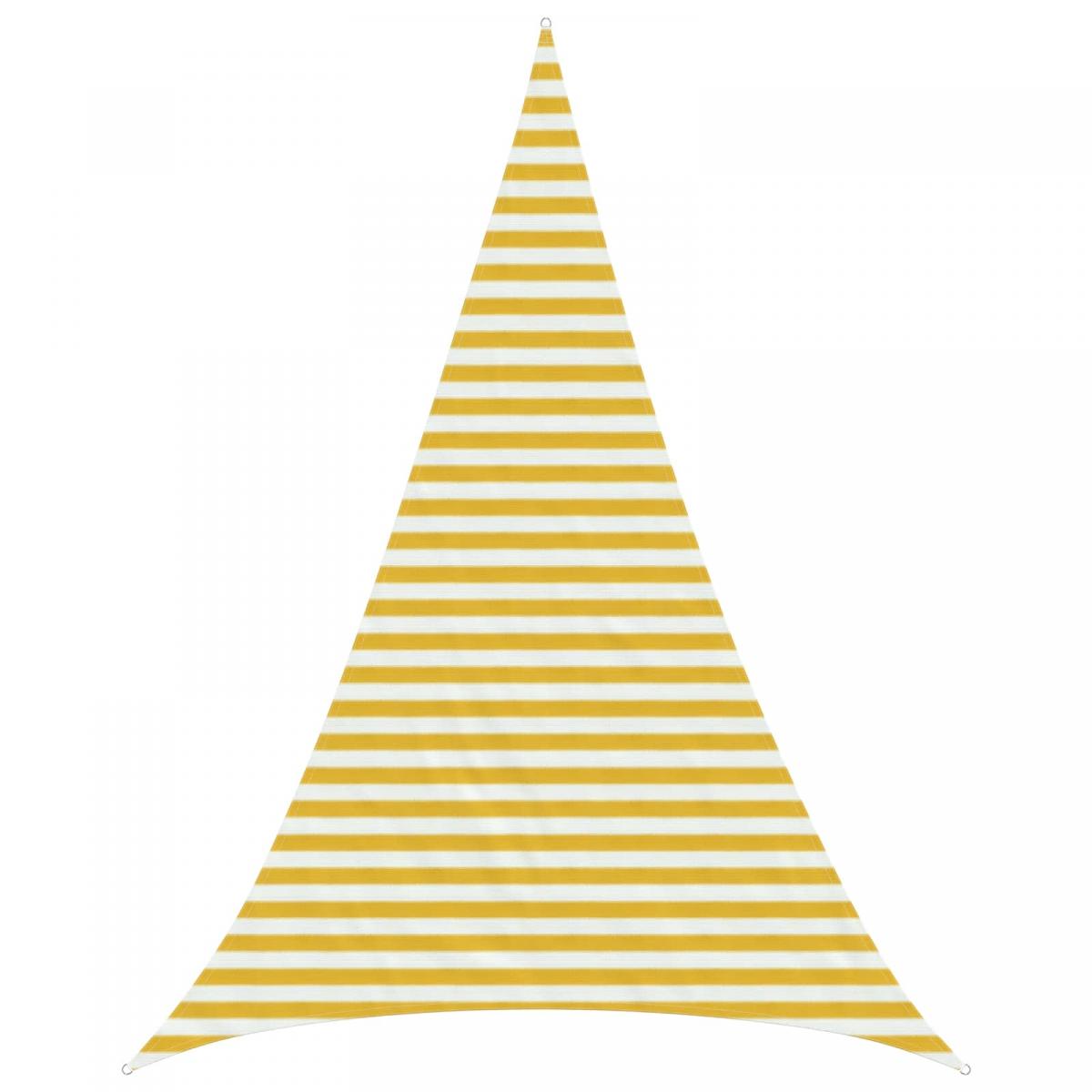 Toldo Vela Triangular HDPE Terracota