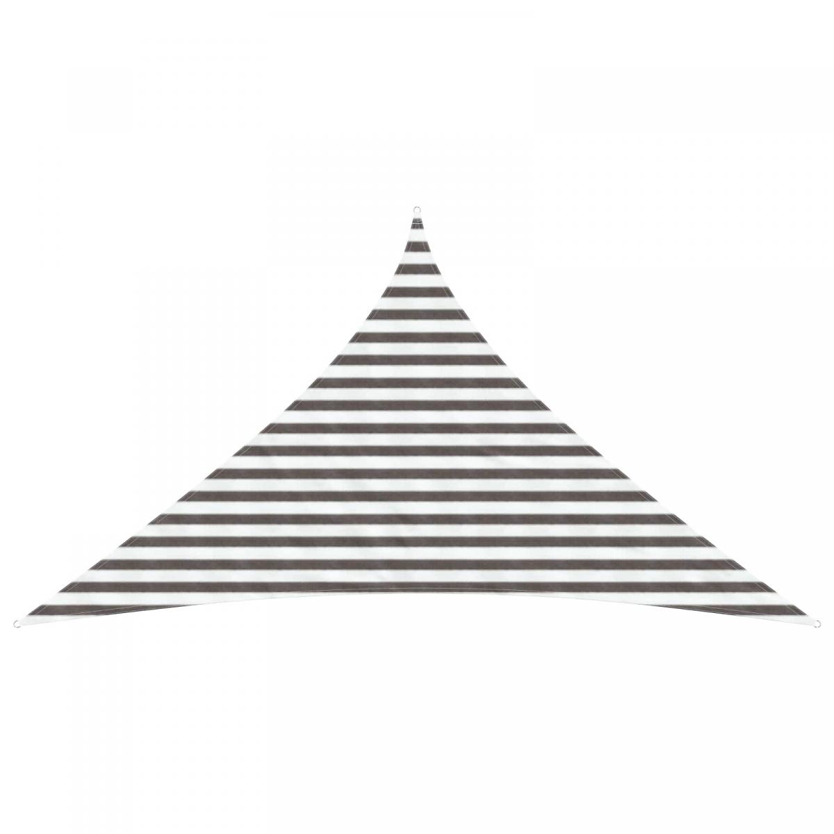 Toldo Vela Triangular HDPE Terracota