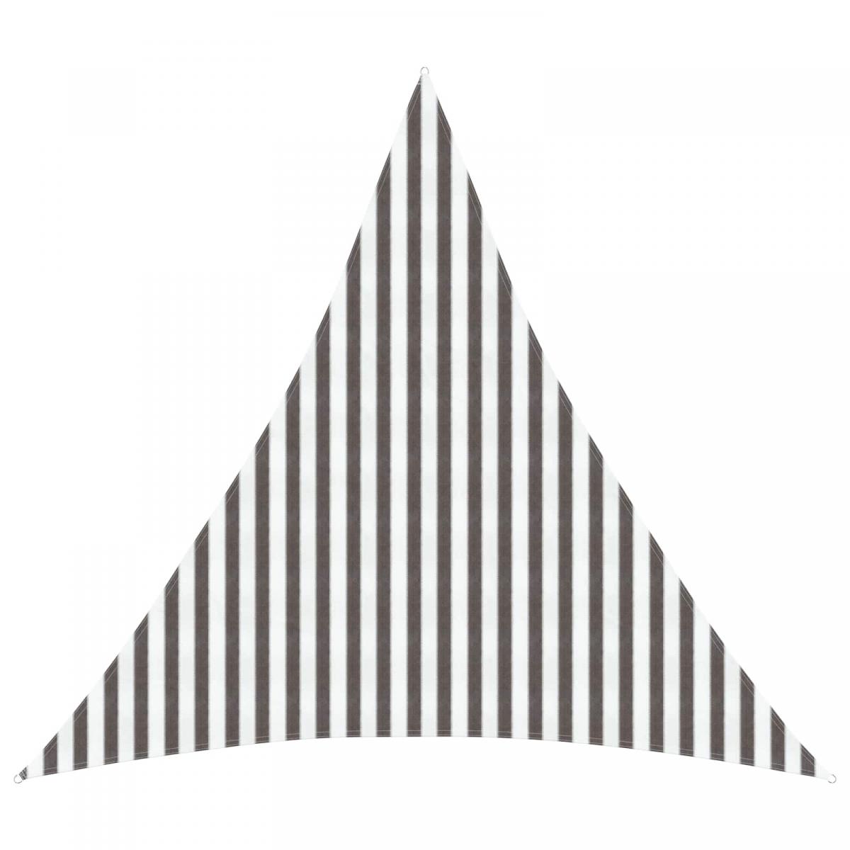 Toldo Vela Triangular HDPE Terracota