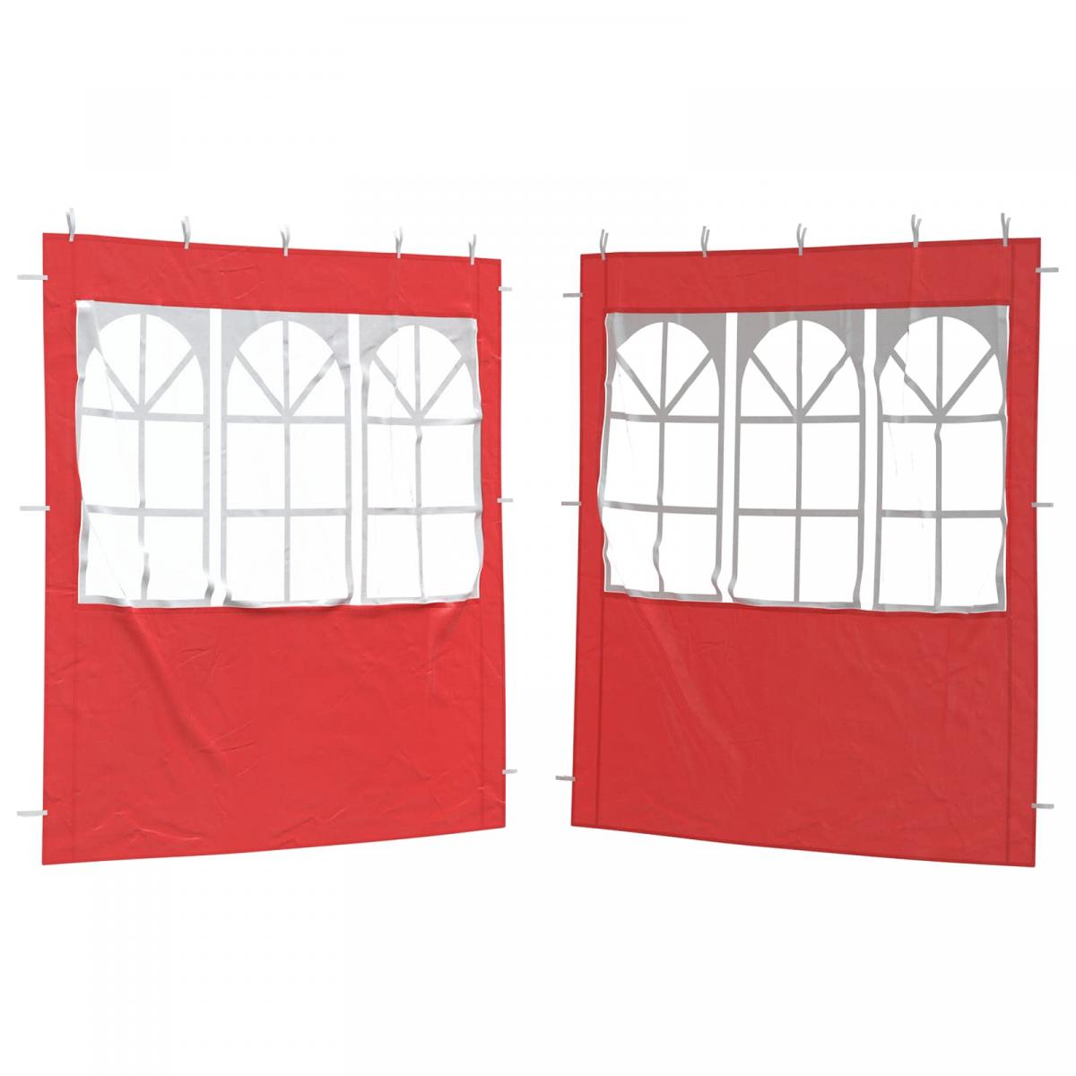 Panel lateral de tienda para fiestas 2 uds