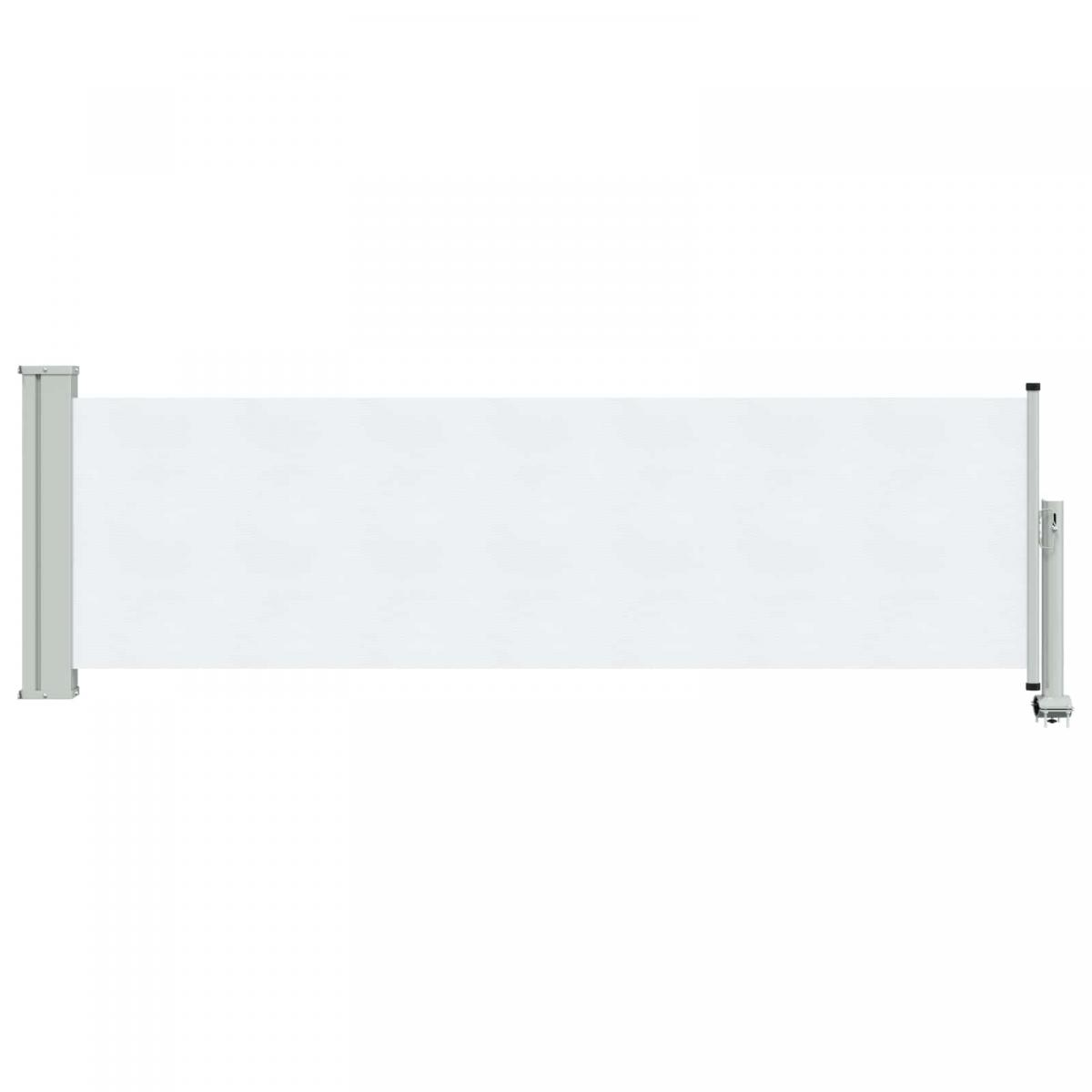 Toldo lateral 100 x 300 cm 100% poliéster hierro acero