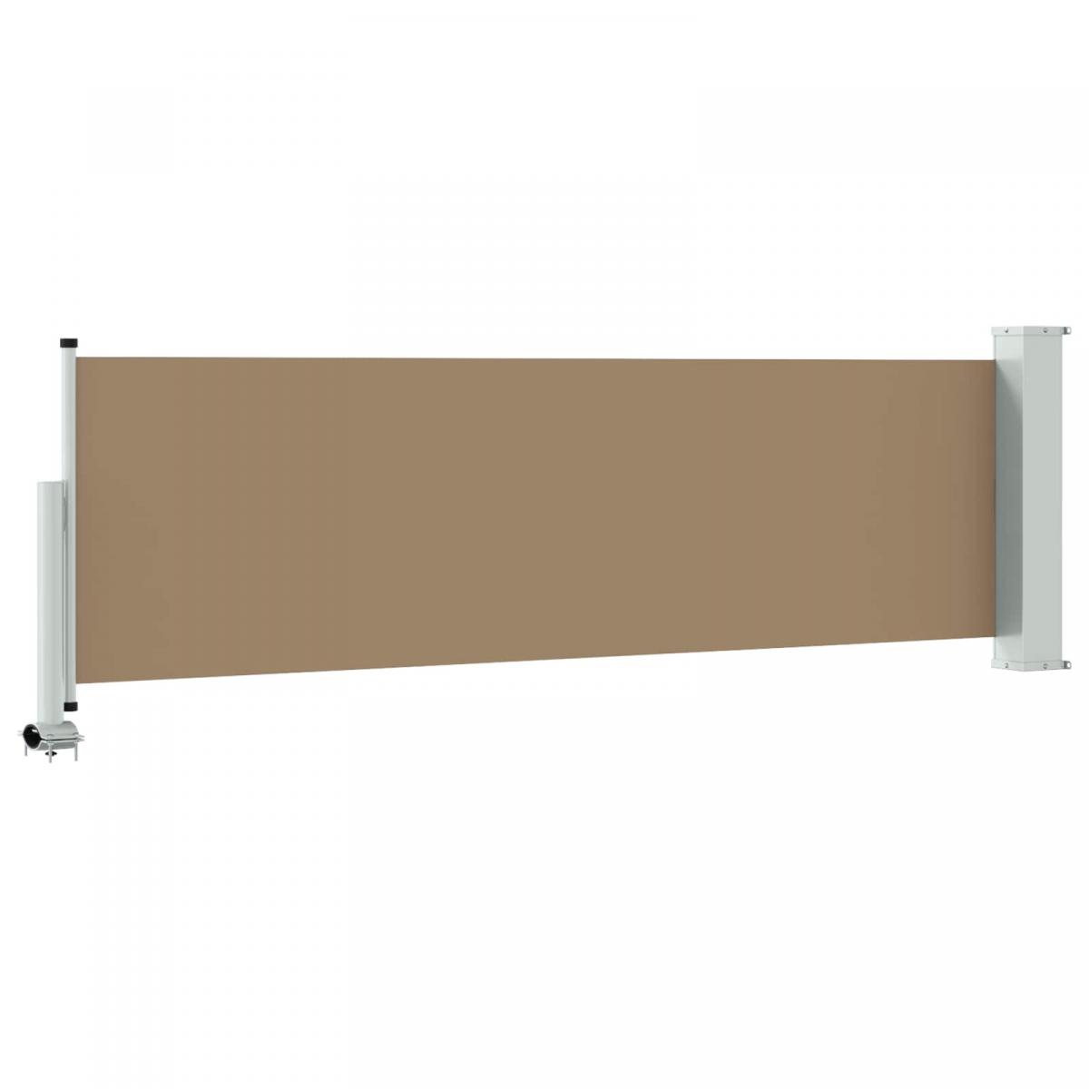 Toldo lateral 100 x 300 cm 100% poliéster hierro acero