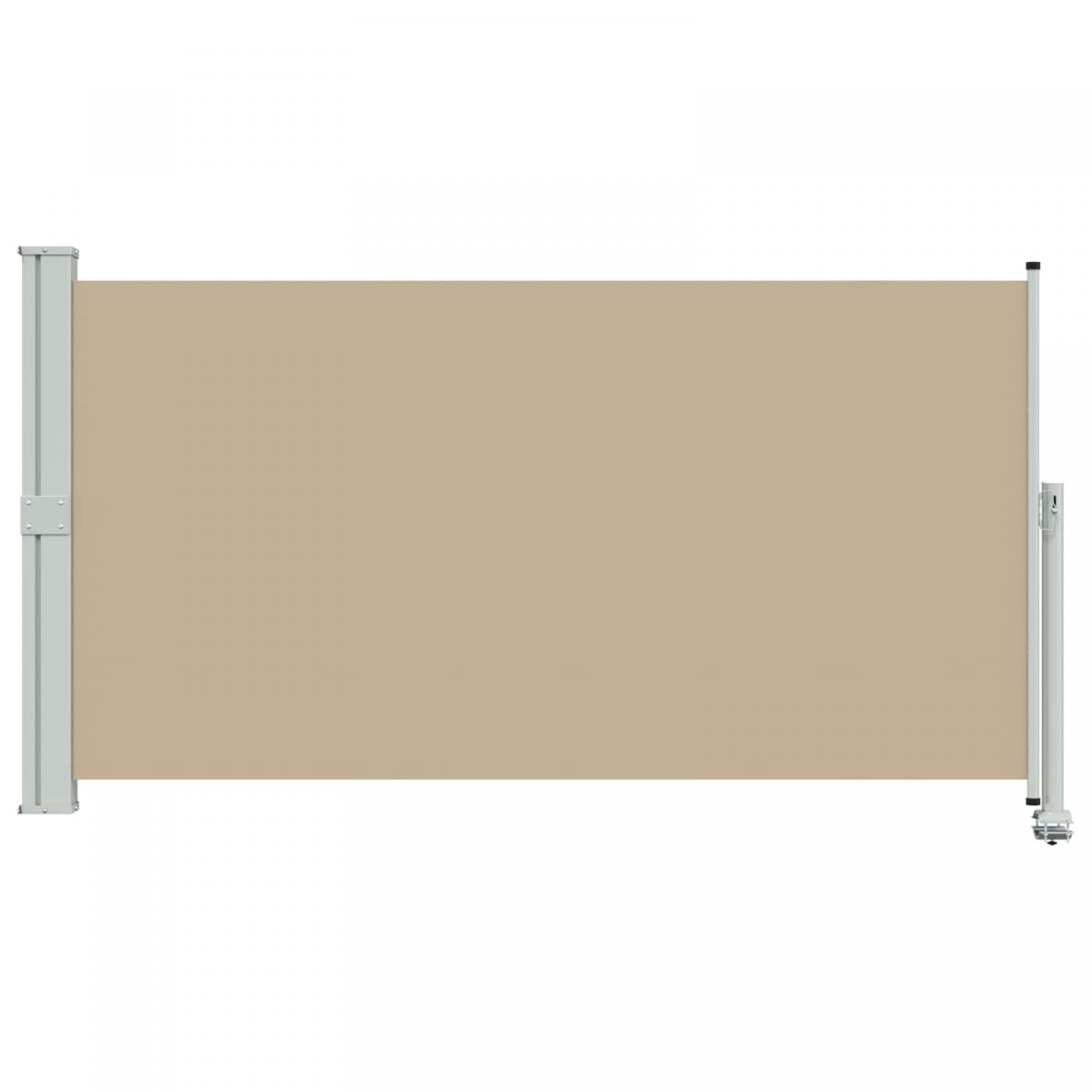 Toldo lateral 100 x 300 cm 100% poliéster hierro acero