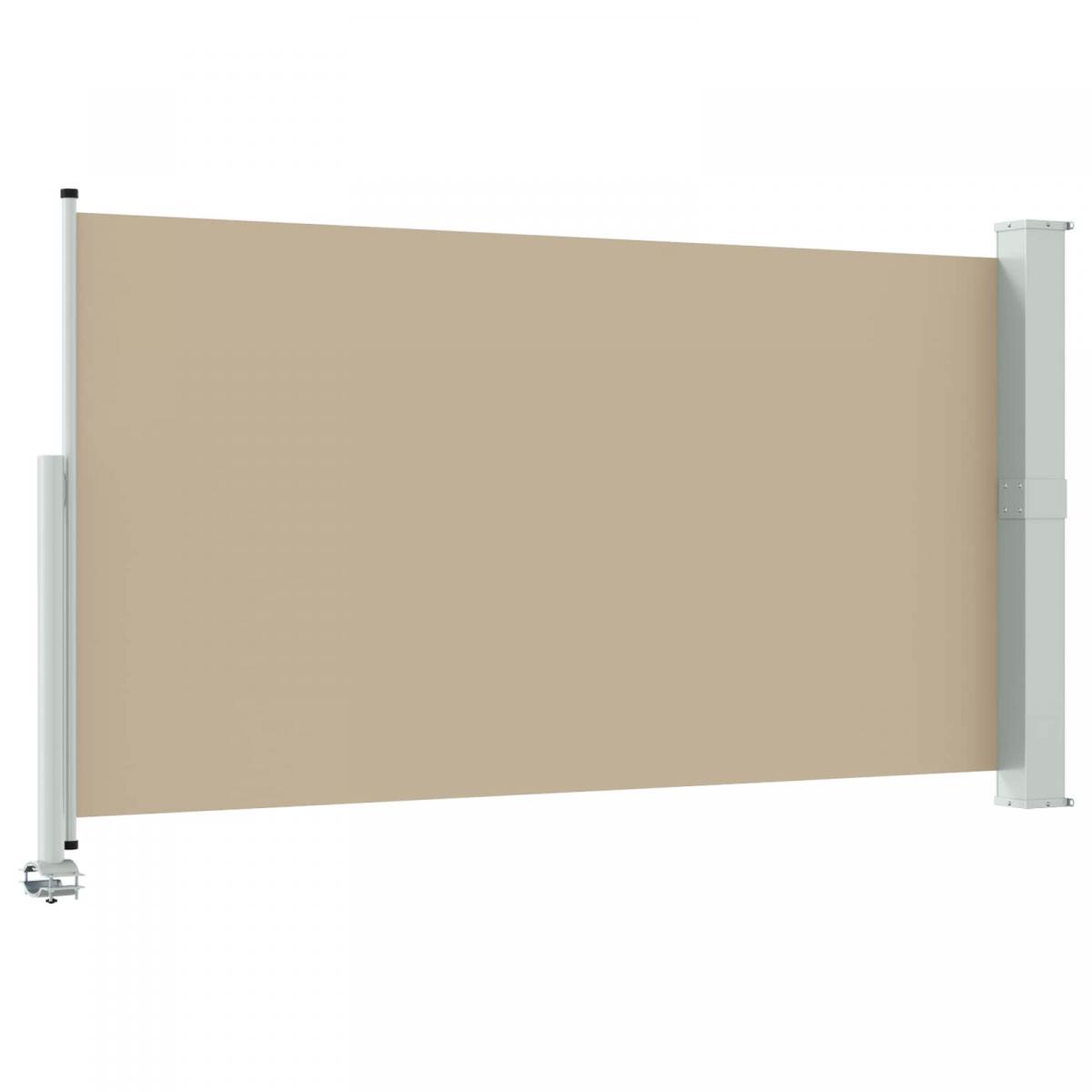 Toldo lateral 100 x 300 cm 100% poliéster hierro acero