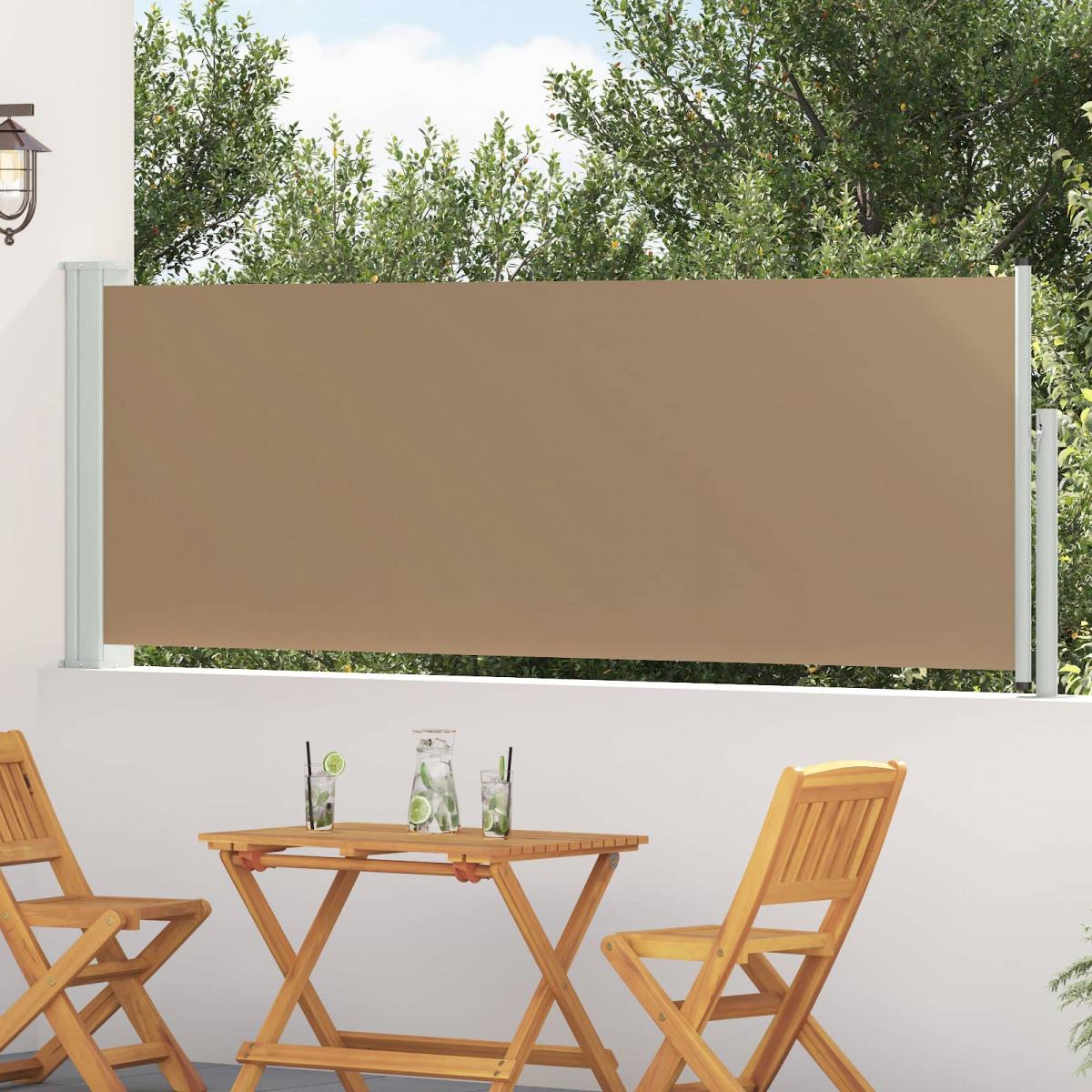 Toldo lateral retráctil Rectangular Poliéster