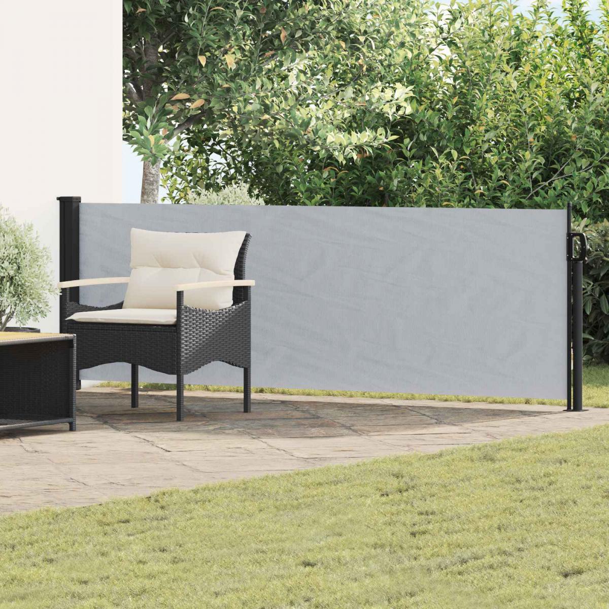Toldo lateral retráctil Poliéster Rectangular