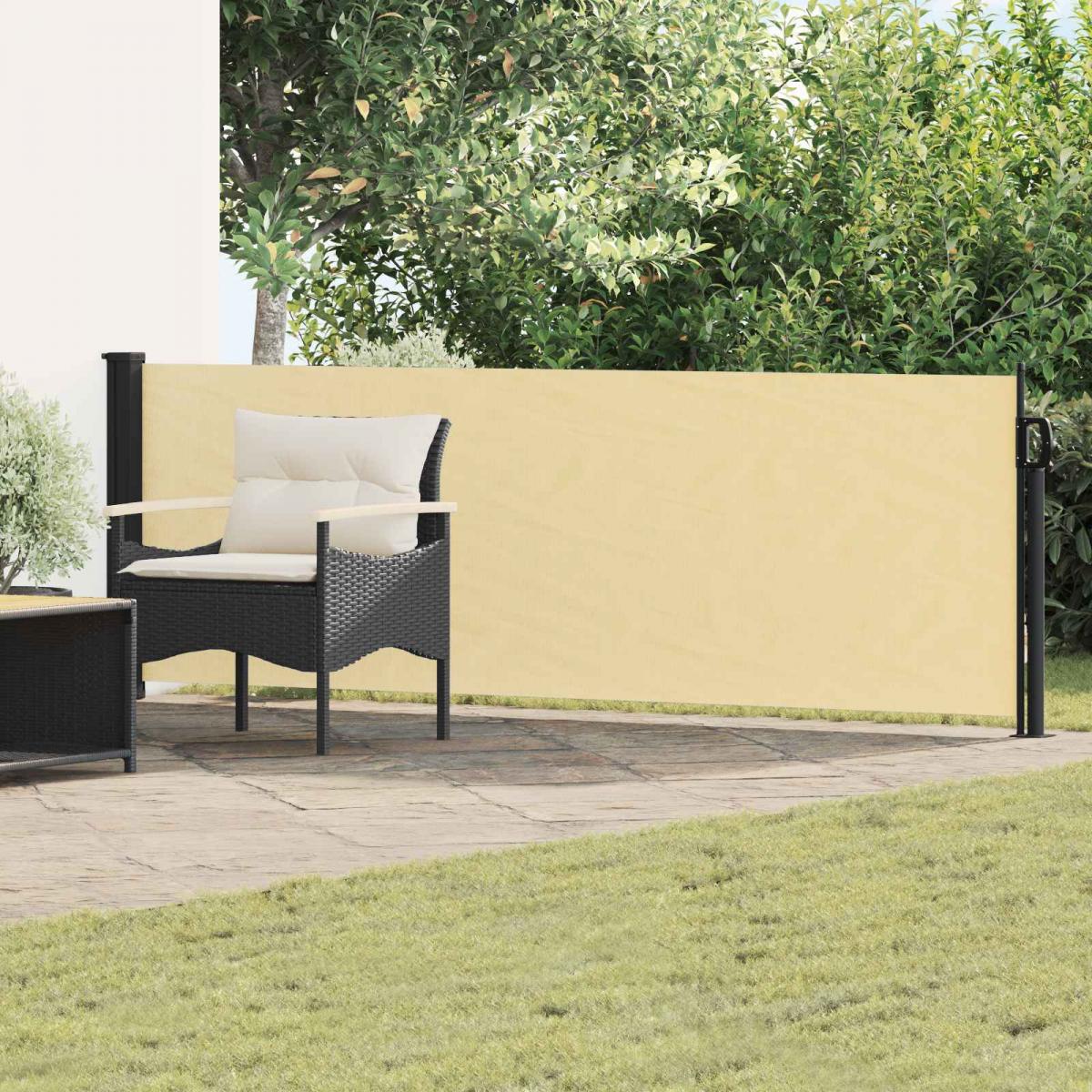 Toldo lateral retráctil Poliéster Rectangular