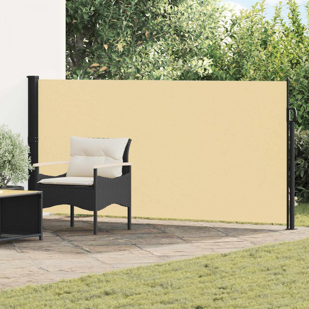 Toldo lateral retráctil Poliéster Rectangular