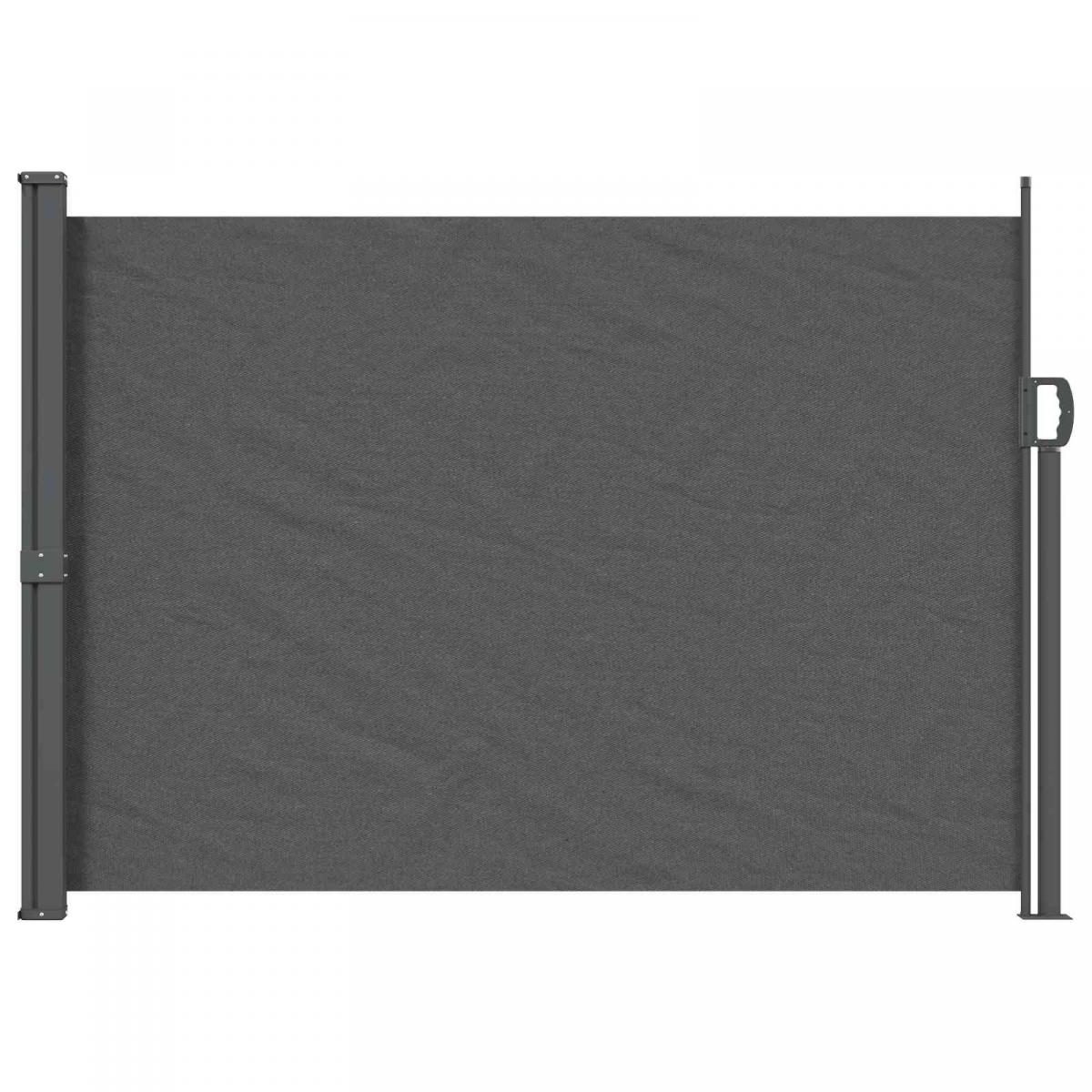 Toldo lateral retráctil verde oscuro 140x300 cm
