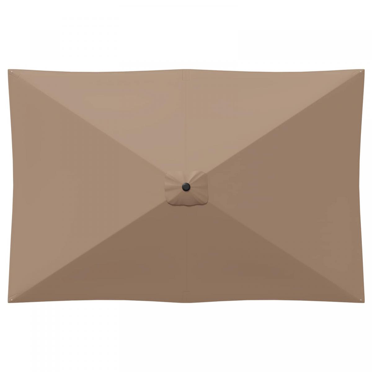 Sombrilla de jardín Poliéster Rectangular