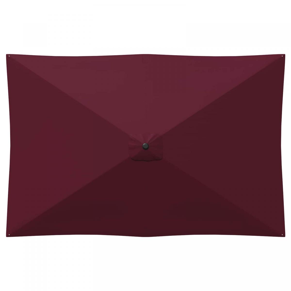 Sombrilla de jardín Poliéster Rectangular
