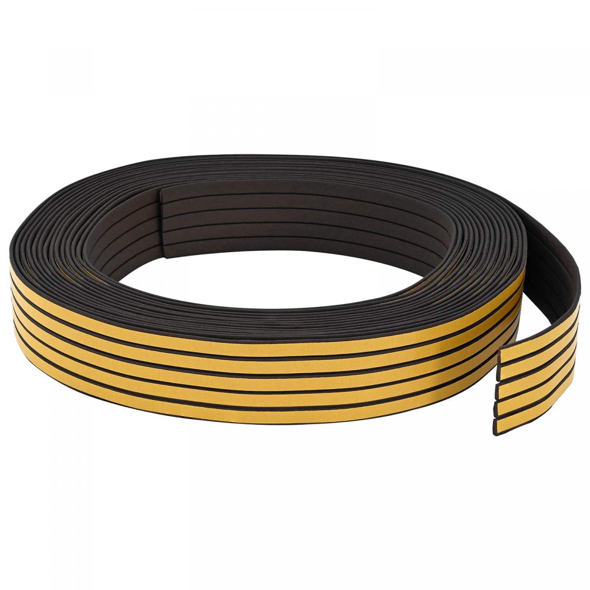 Sello de ventana autoadhesivo 25 m Espuma EPDM