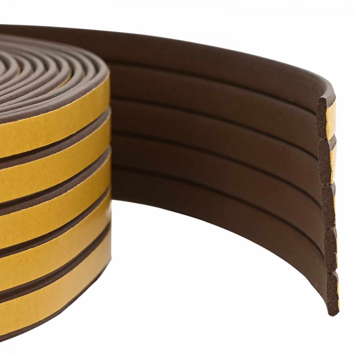 Sello de ventana autoadhesivo 25 m Espuma EPDM