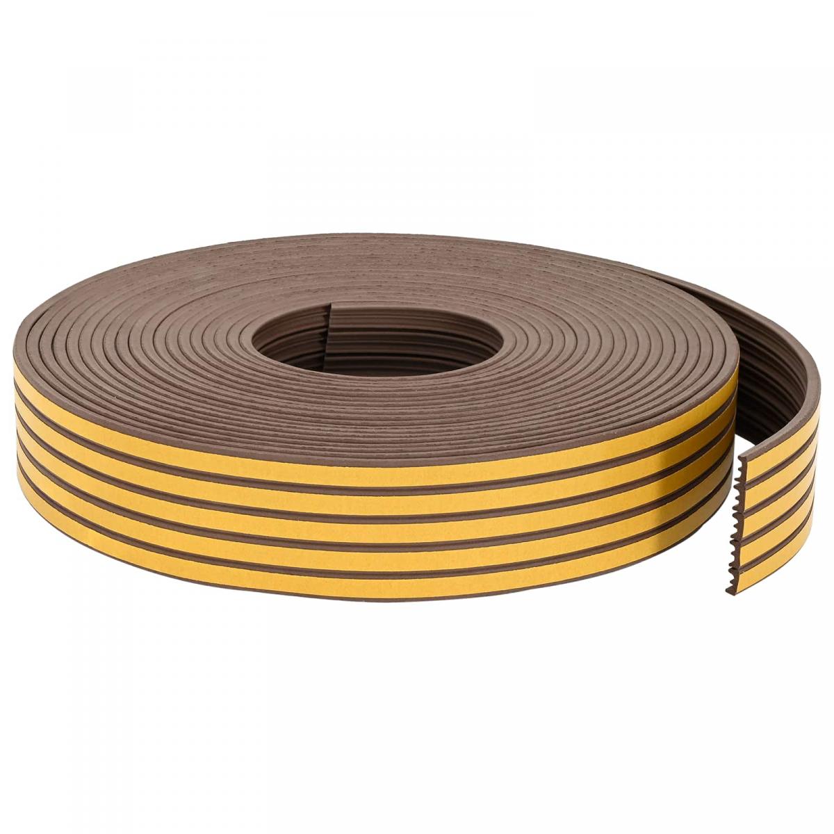 Sello de ventana autoadhesivo 25 m Espuma EPDM