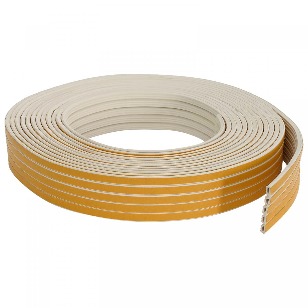 Sello de ventana autoadhesivo 25 m Espuma EPDM