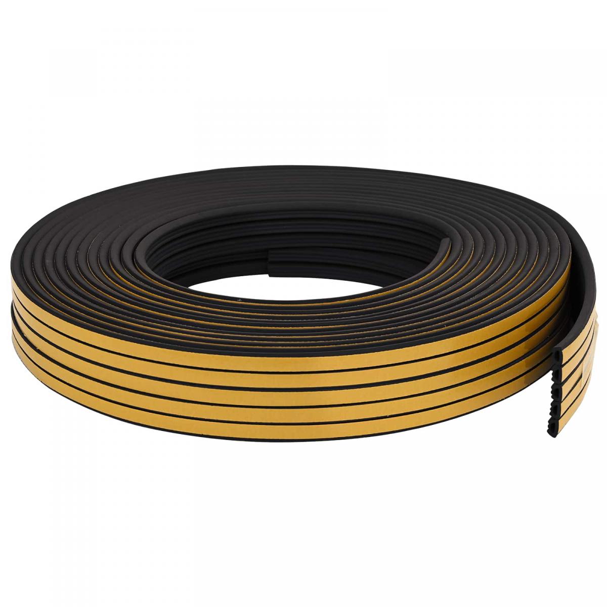 Sello de ventana autoadhesivo 25 m Espuma EPDM