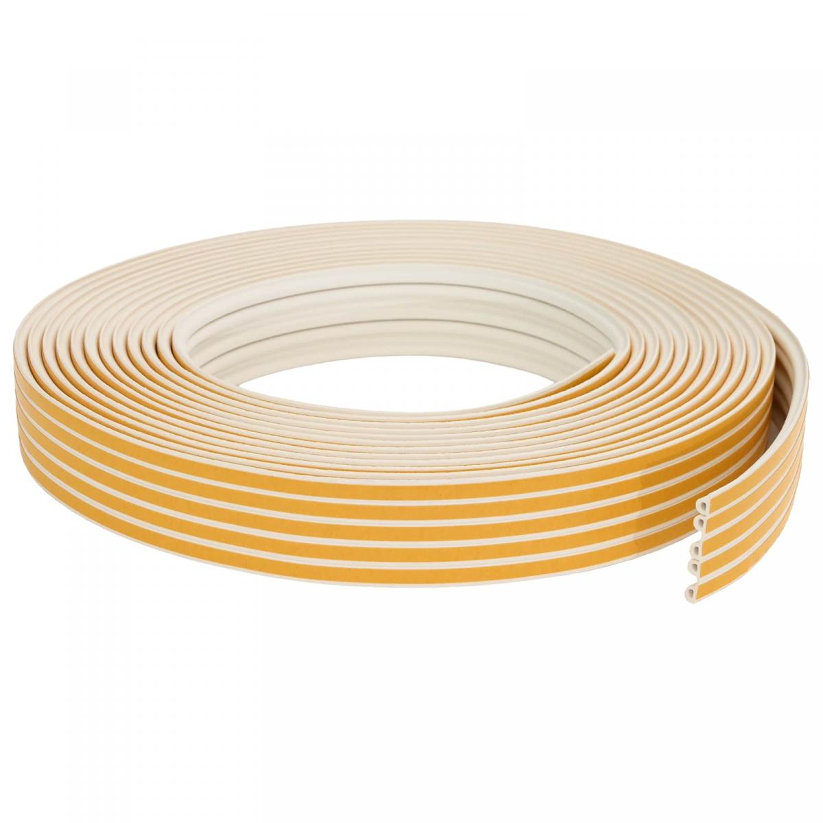 Sello de ventana autoadhesivo 12 m Espuma EPDM