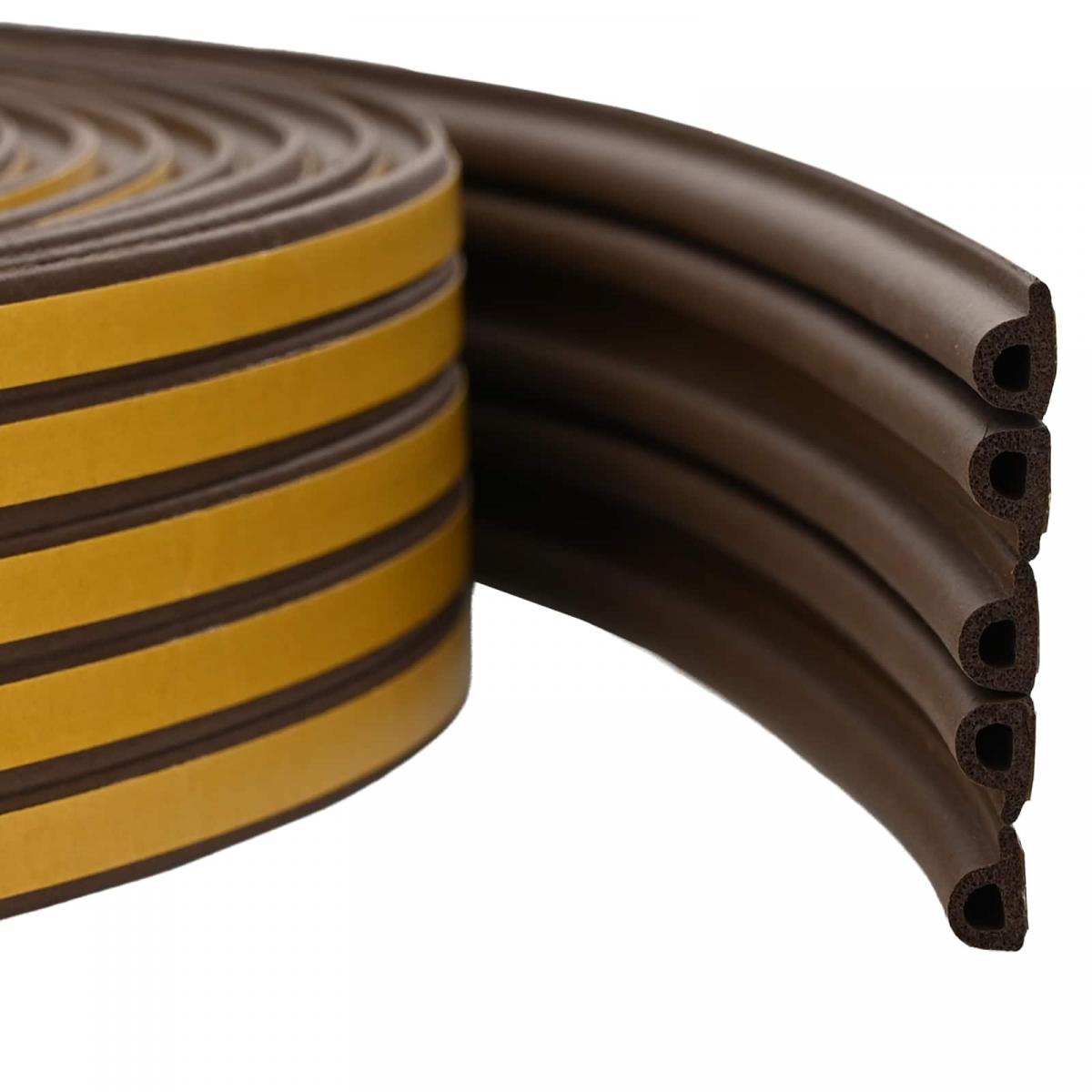 Sello de ventana autoadhesivo 25 m Espuma EPDM