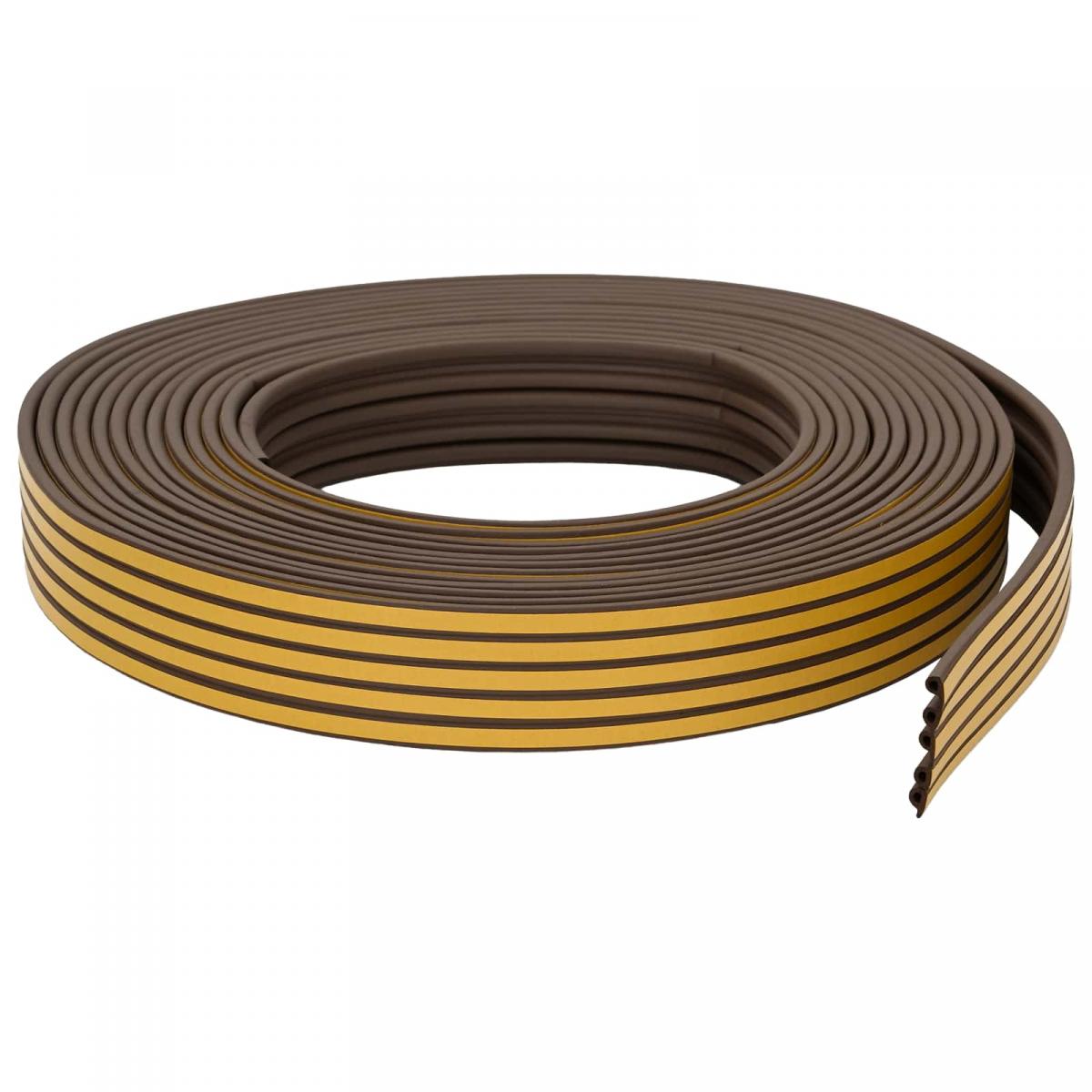 Sello de ventana autoadhesivo 25 m Espuma EPDM