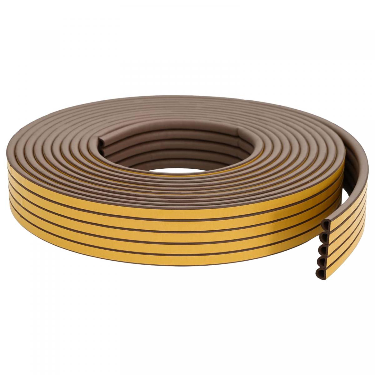 Sello de ventana autoadhesivo 25 m Espuma EPDM