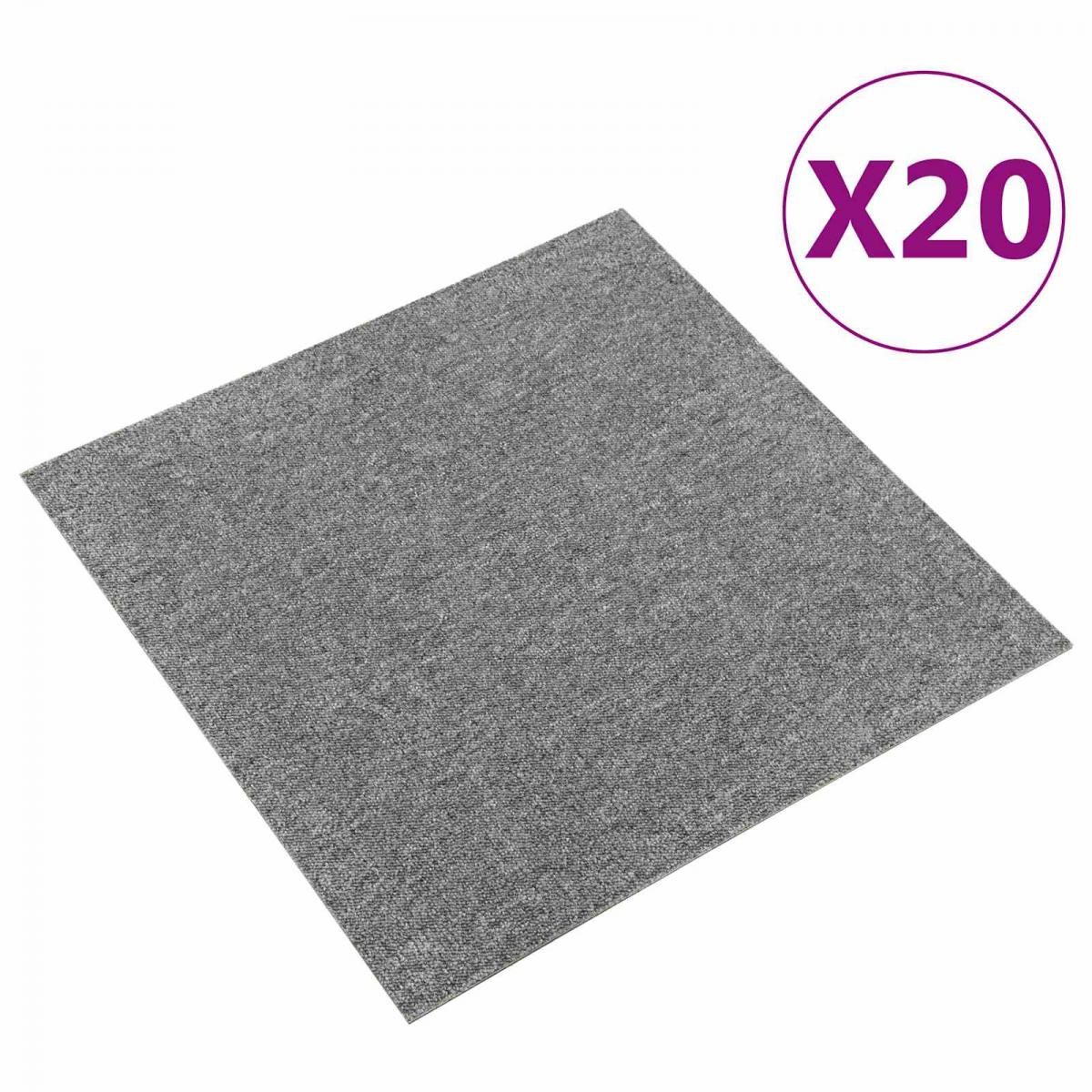 Alfombra 20 uds. 50 x 50 cm 100% Polipropileno
