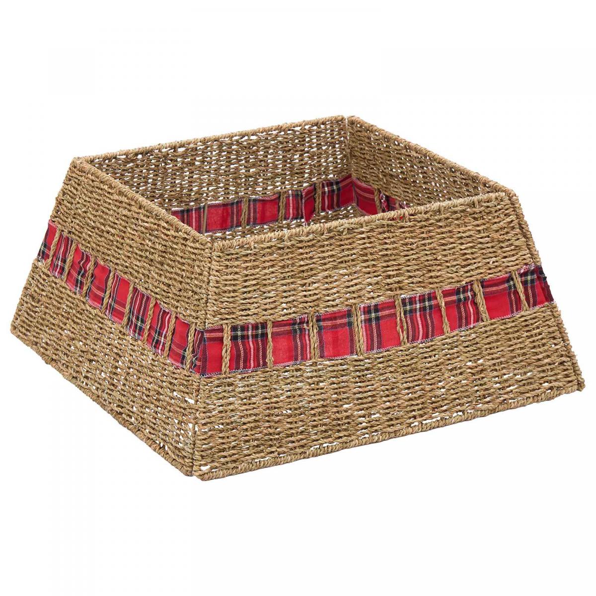 Collar para árbol de Navidad Cuadrado