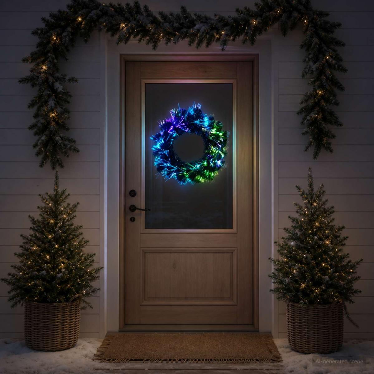 Guirnalda de Navidad 24 LED Multicolor PVC