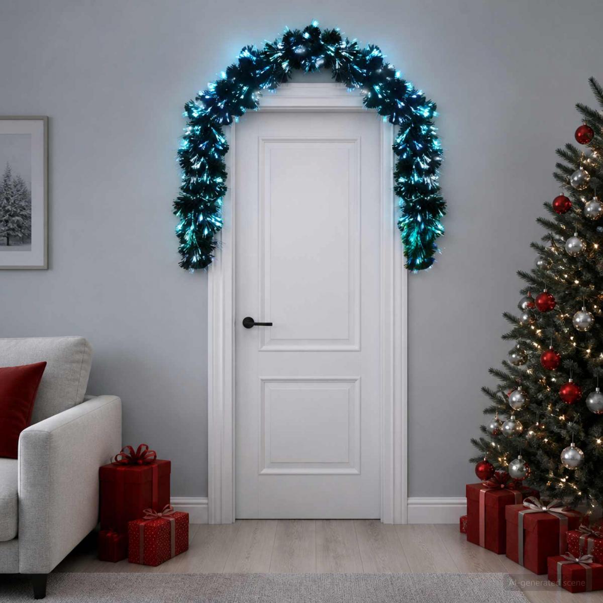 Guirnalda de Navidad 48 LED Multicolor PVC