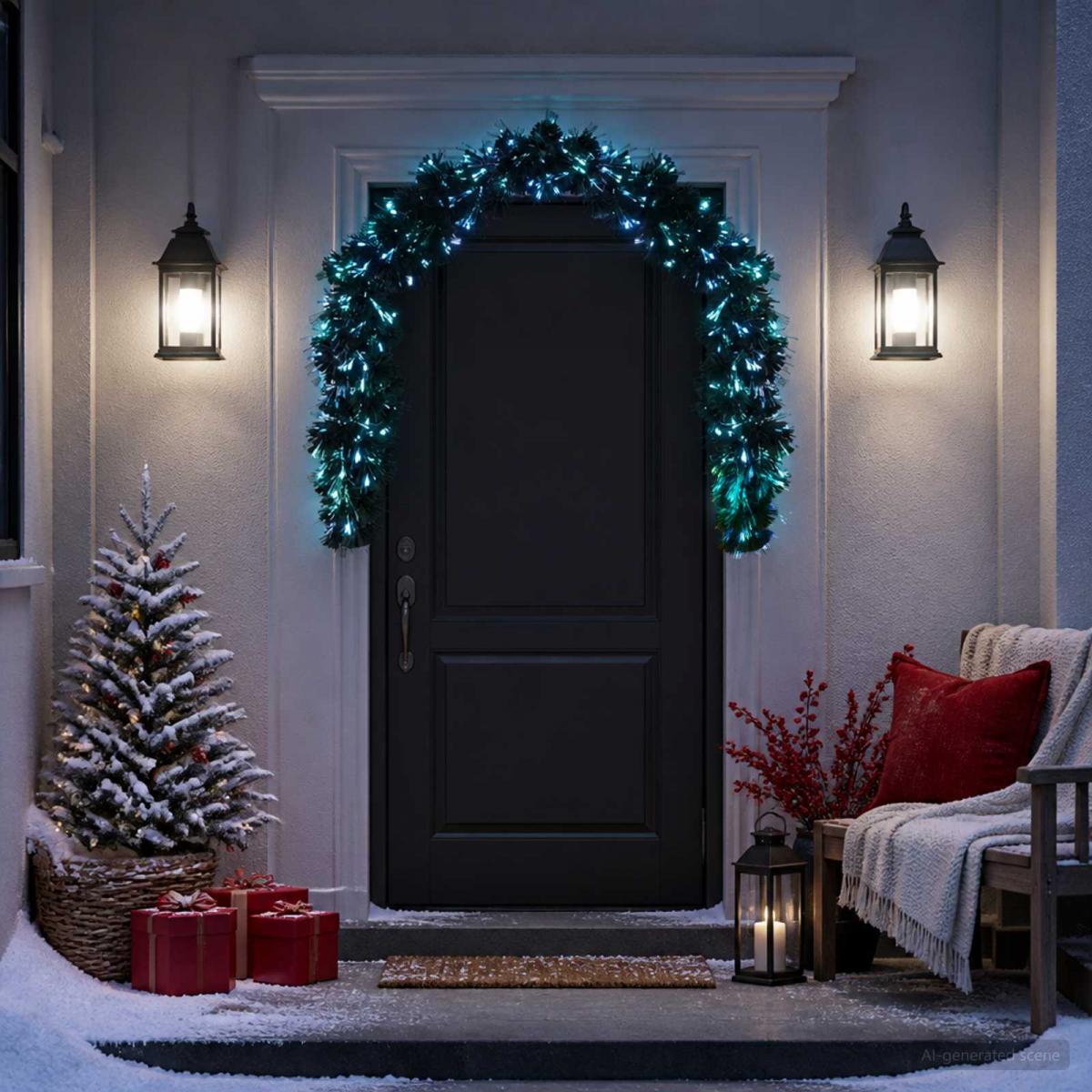Guirnalda de Navidad 48 LED Multicolor PVC