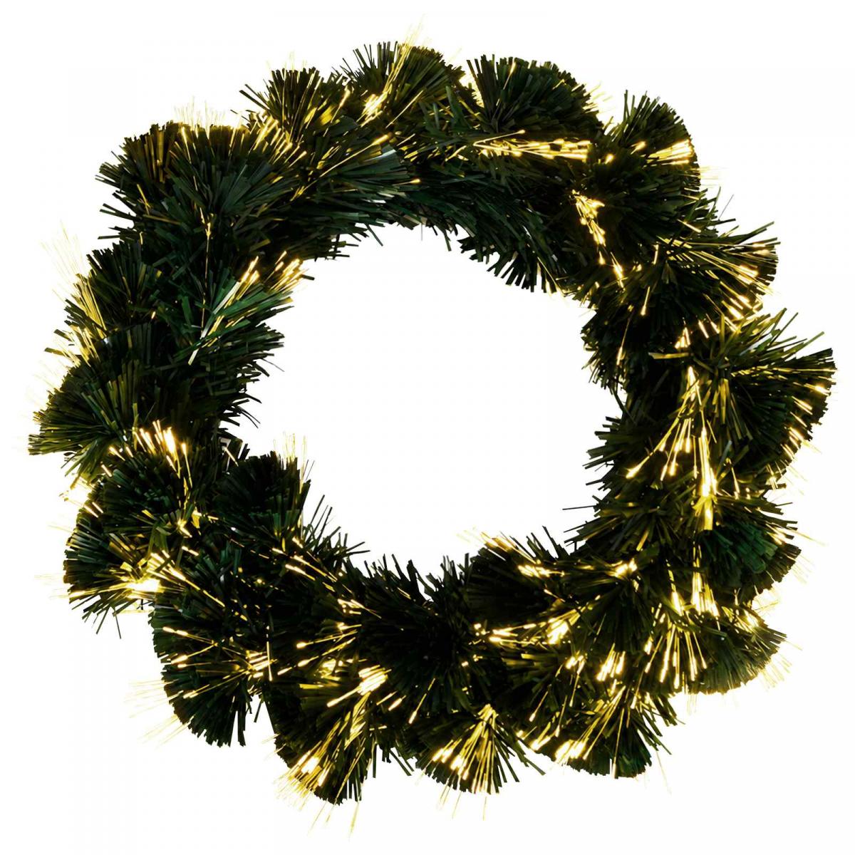 Guirnalda de Navidad 24 LED Blanco Cálido PVC