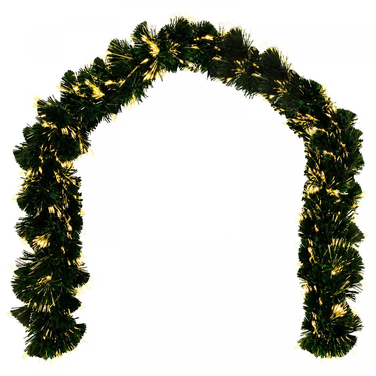 Guirnalda de Navidad 48 LED Blanco Cálido PVC