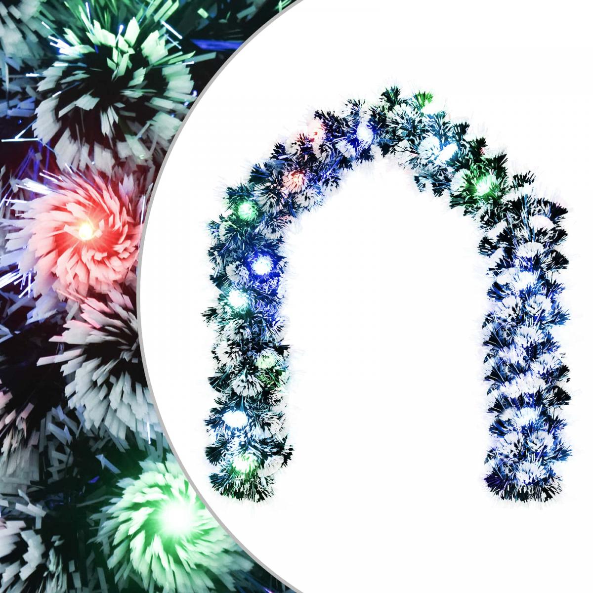 Christmas Garland 200 cm 16 LED Multicolor PET