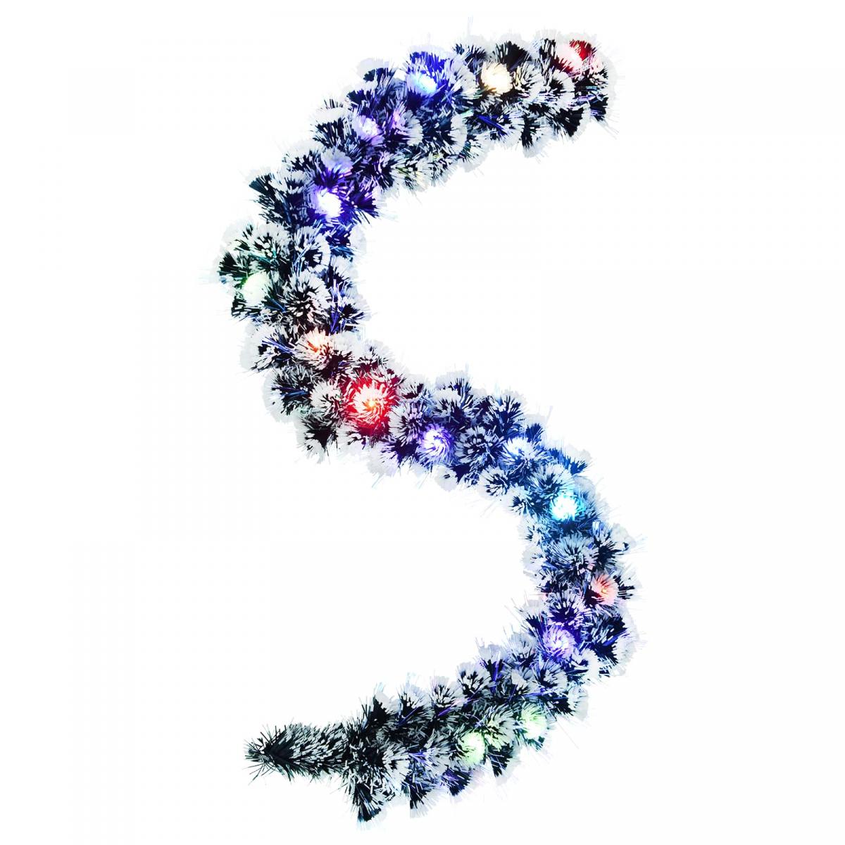Christmas Garland 200 cm 16 LED Multicolor PET