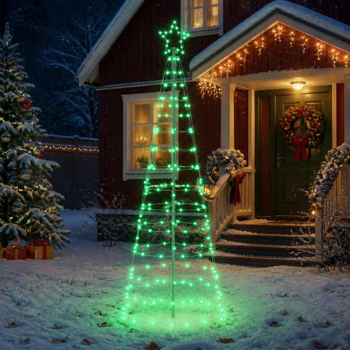 Árbol de Navidad LED EKENAS 168 LED