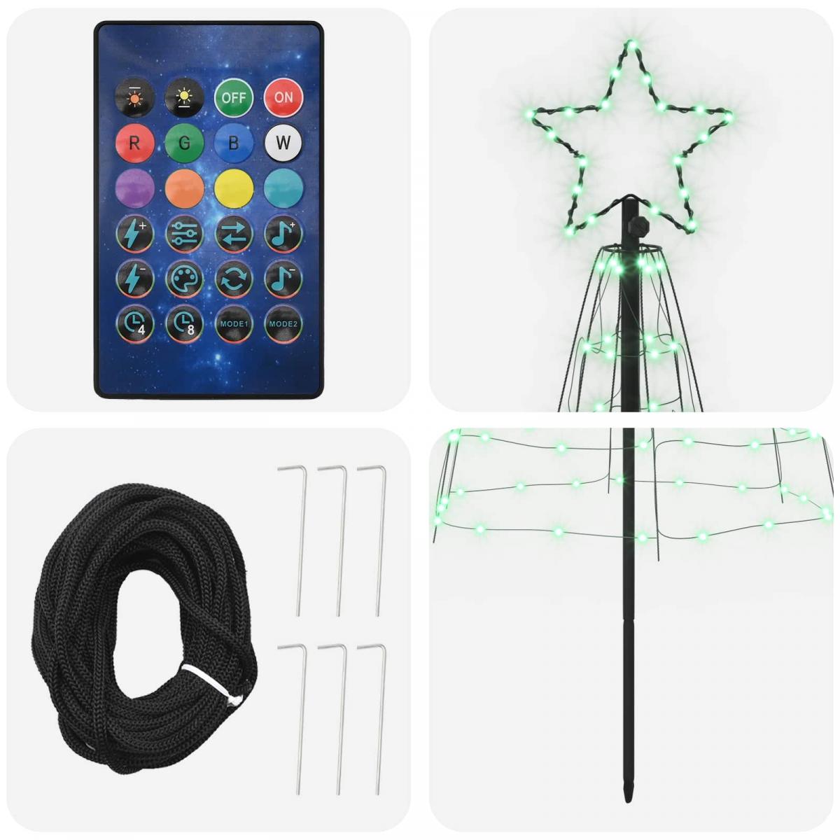 Árbol de Navidad LED EKENAS 168 LED