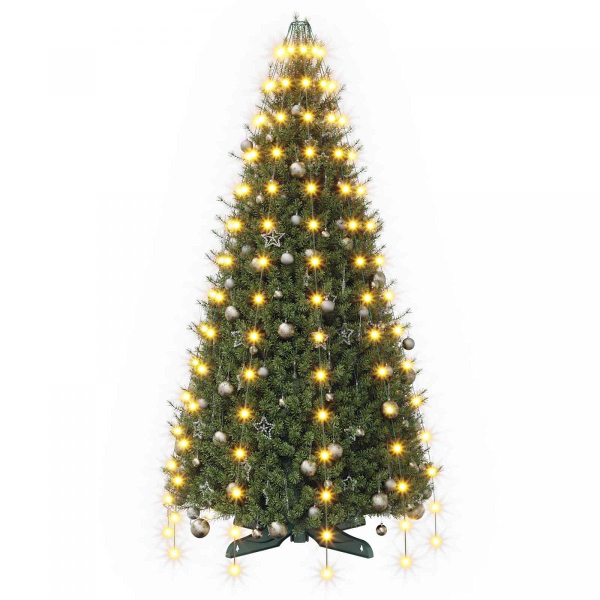 Luces del árbol de Navidad 150 LED