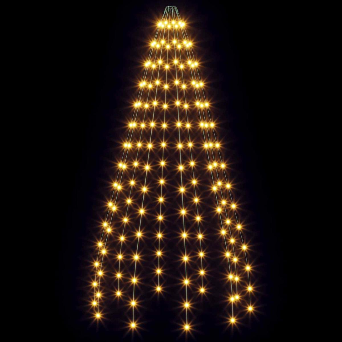 Luces del árbol de Navidad 150 LED