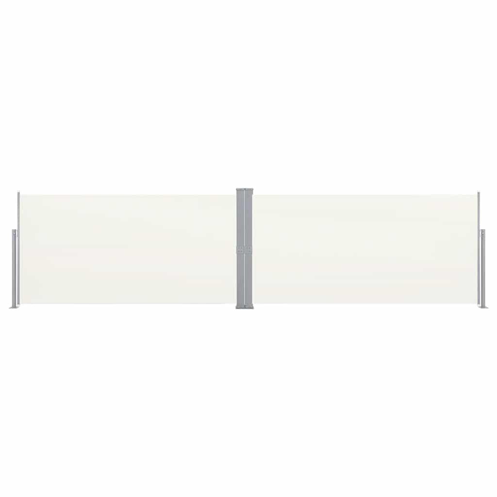 Toldo lateral retráctil gris antracita 160x600 cm