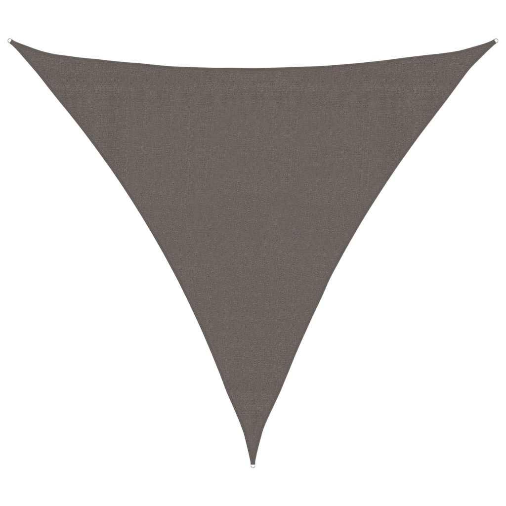 Toldo Vela Triangular HDPE Terracota