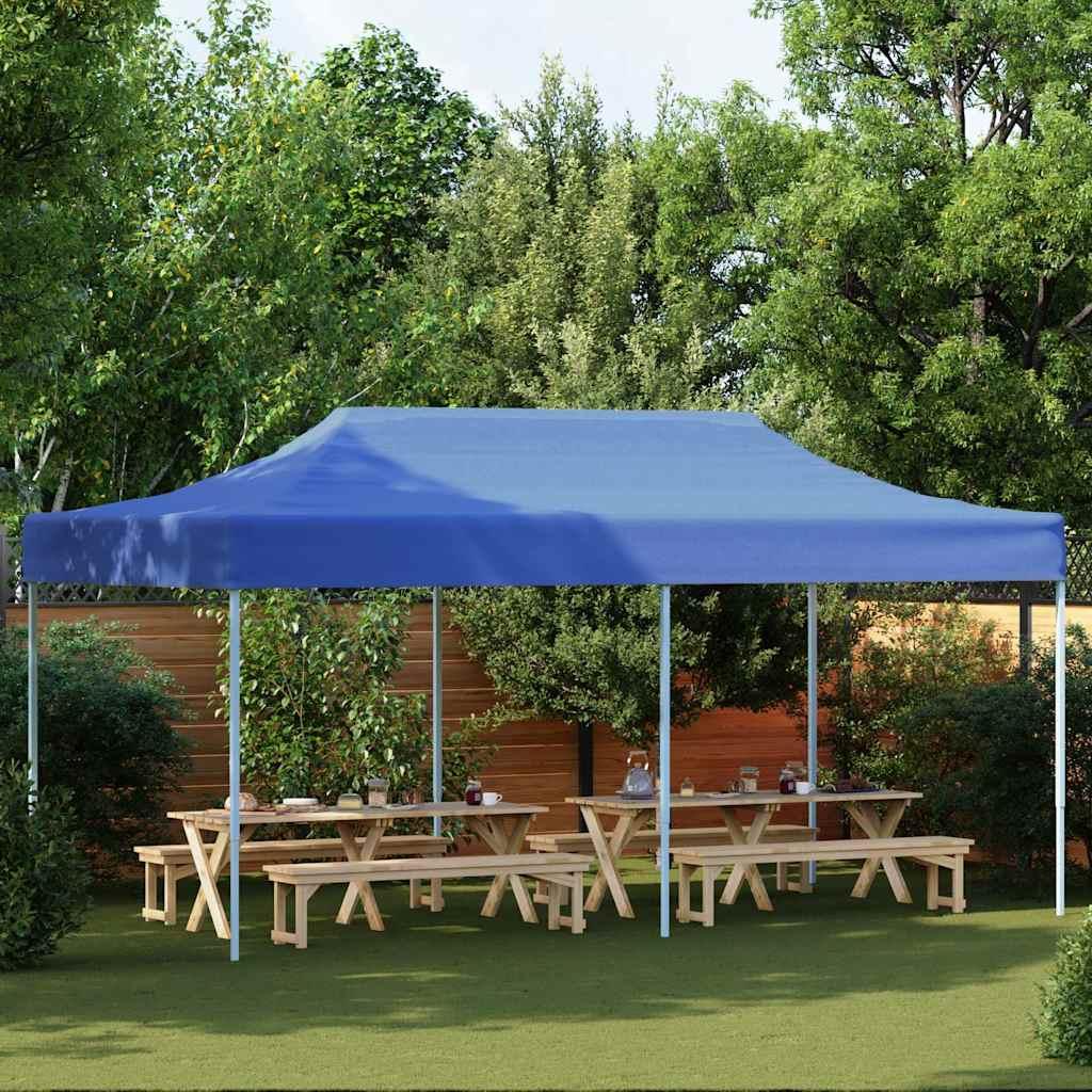 Carpa pleglable Pop-Up gris antracita 3x4,5 m