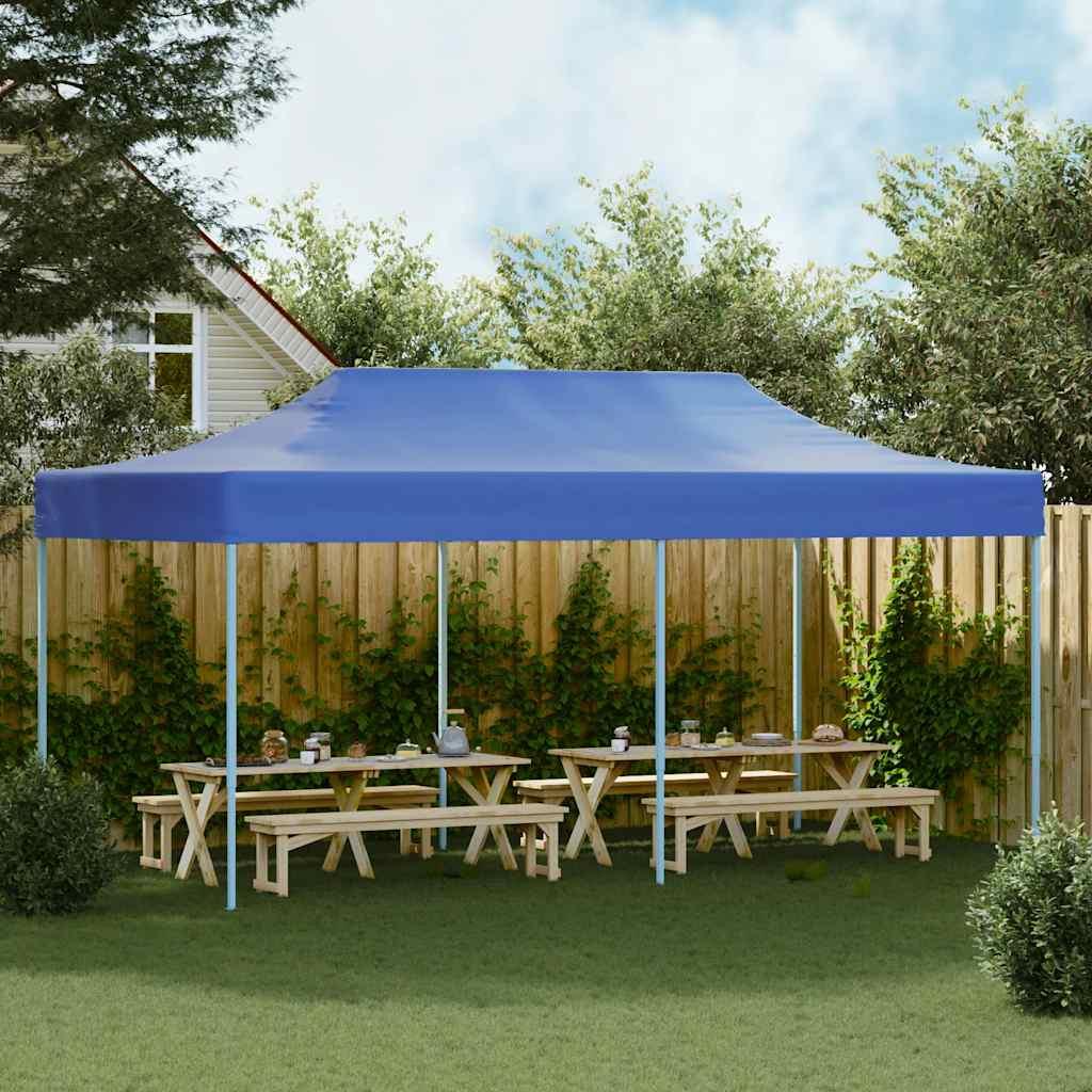 Carpa pleglable Pop-Up gris antracita 3x4,5 m
