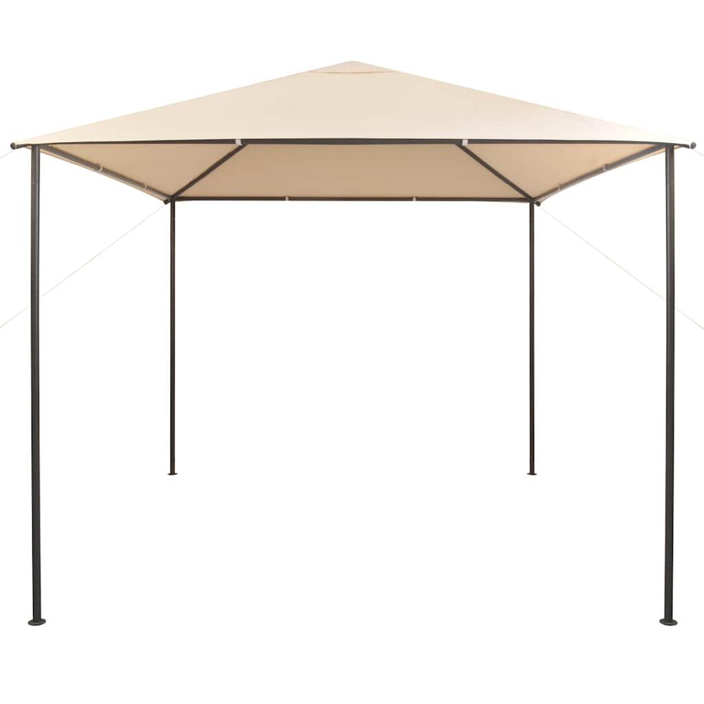 Cenador carpa de acero gris antracita 3x3 m
