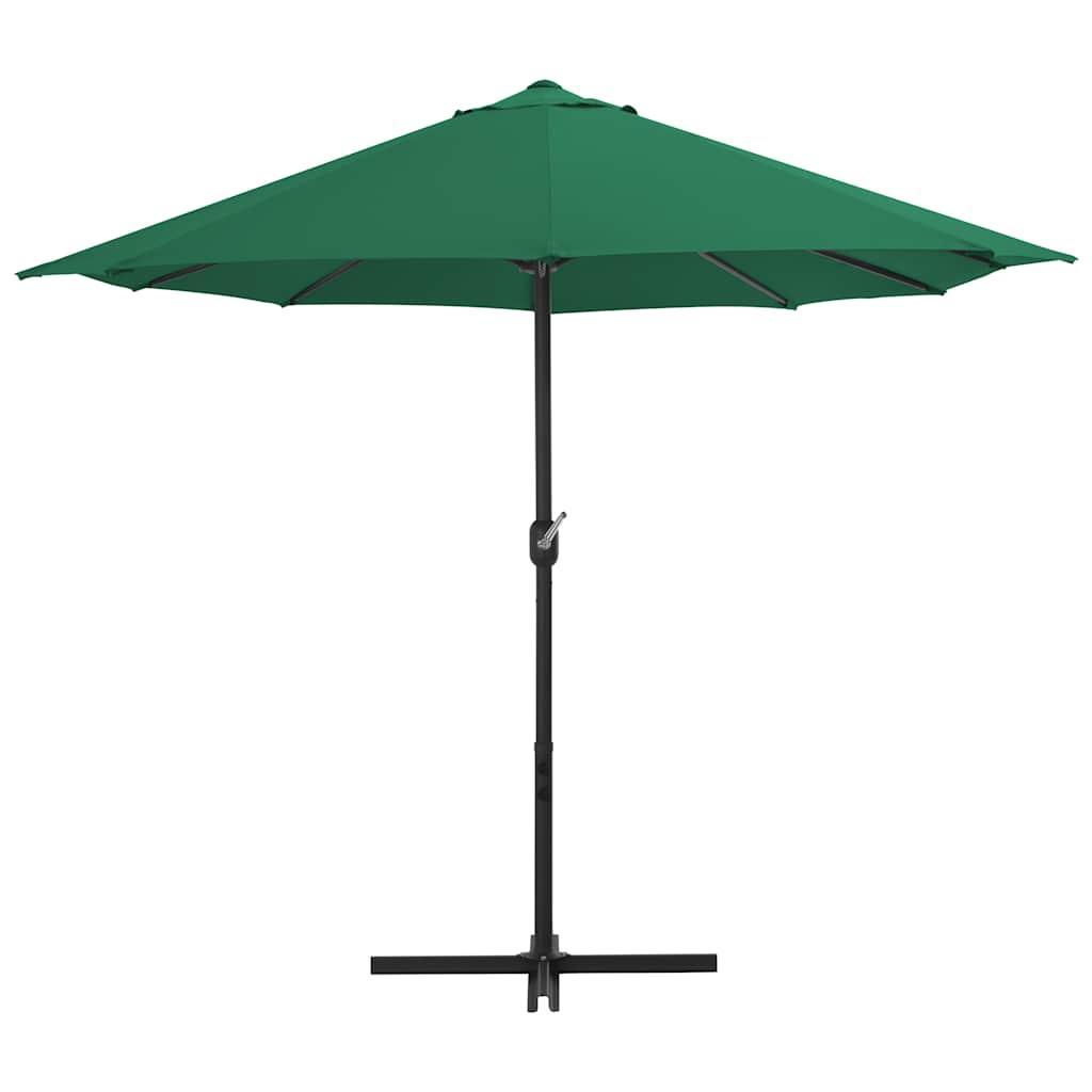 Sombrilla de jardín con palo de aluminio gris antracita 500 cm