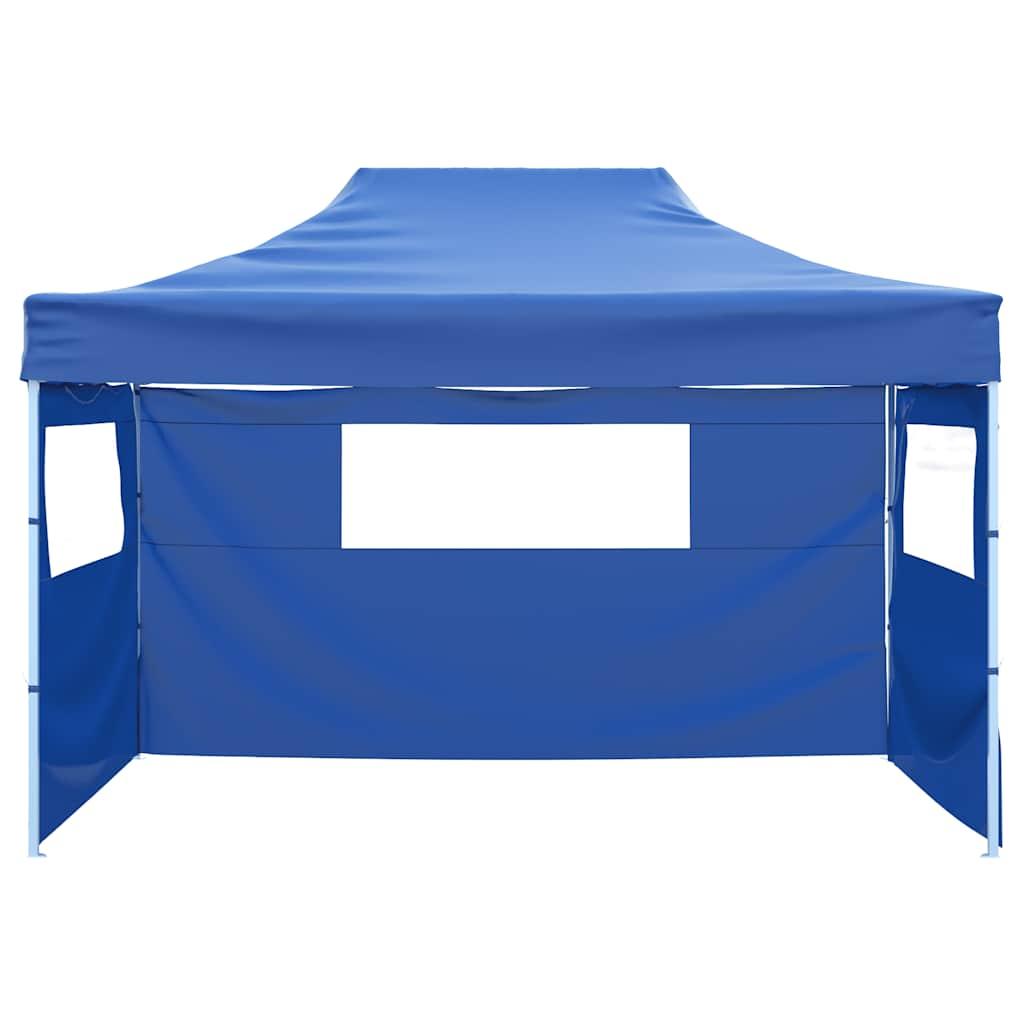 Carpa pleglable con 3 paredes 431x291x315 cm gris antracita