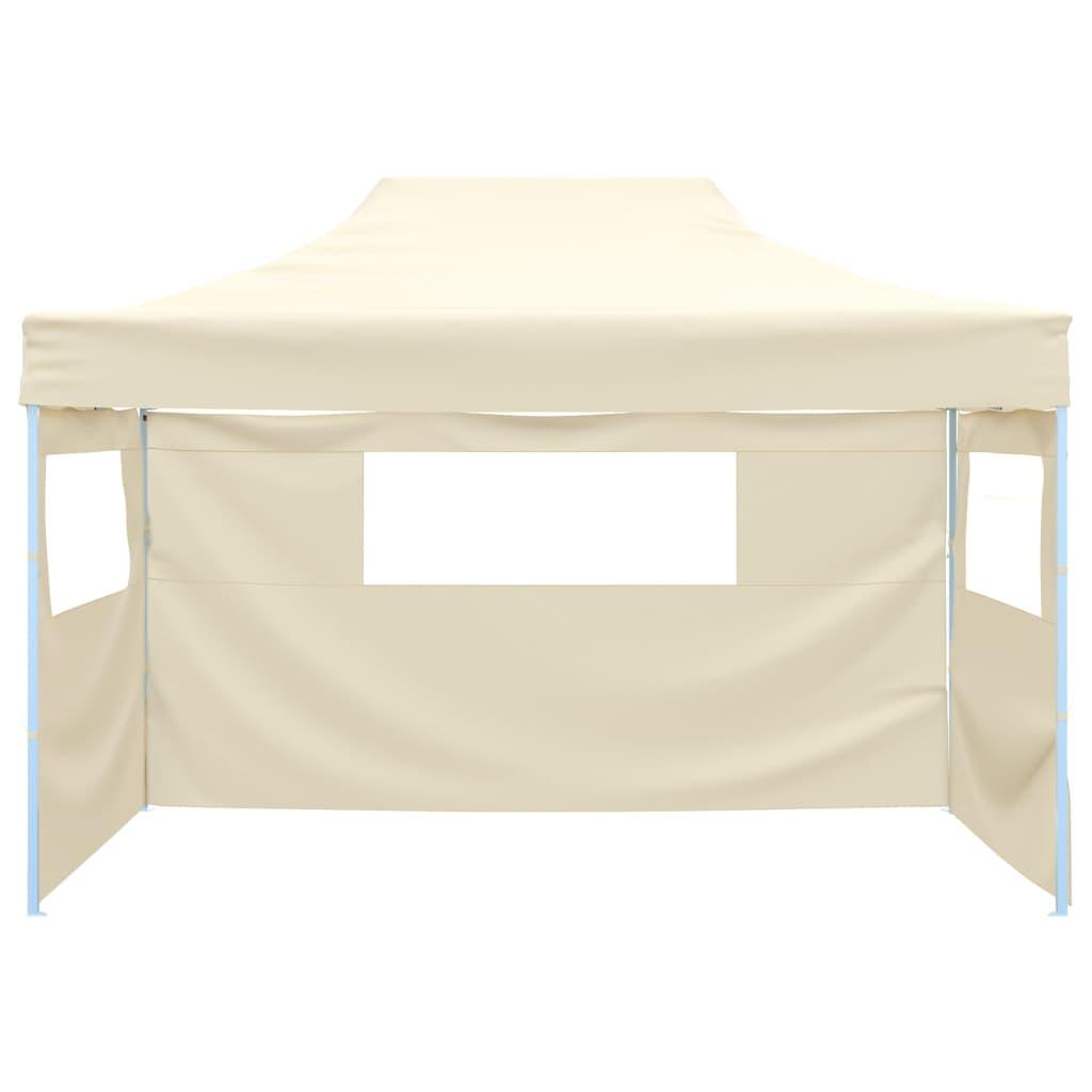 Carpa pleglable con 3 paredes 431x291x315 cm gris antracita